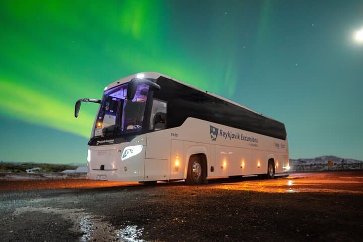 Northern Lights Guided Bus Tour from Reykjavik — Aurora Chasing on Icelandic Nights photo 3
