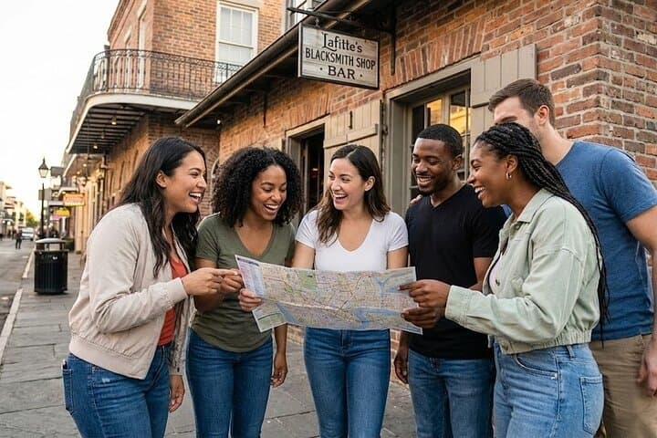 Self-Guided French Quarter Scavenger Hunt — New Orleans Walking Adventure