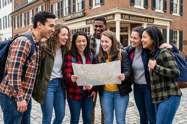 Old Town Alexandria Bar Hunt: Interactive Pub Crawl Scavenger Hunt