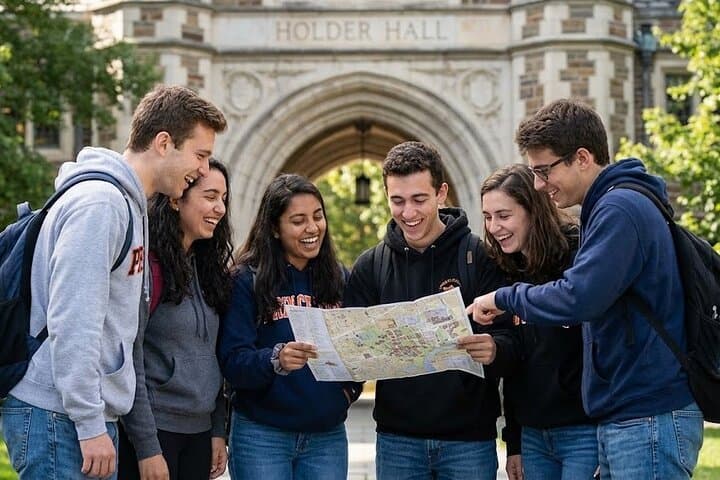 Princeton Scavenger Hunt: Self-Guided Campus Adventure at Nassau Hall