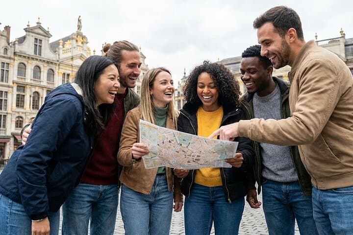 Brussels Best Scavenger Hunt: Interactive Self-Guided Walk of Grand Place & Mont des Arts