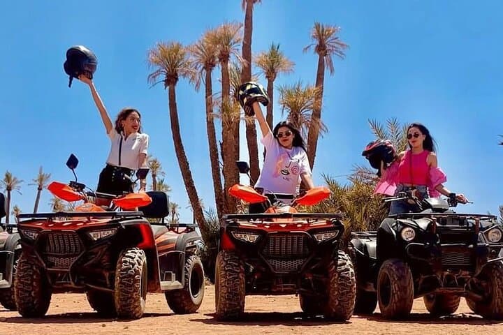 Quad and Camel Ride in Marrakech Palmeraie: 2-Hour Adventure with Mint Tea & Photo Stops photo 2