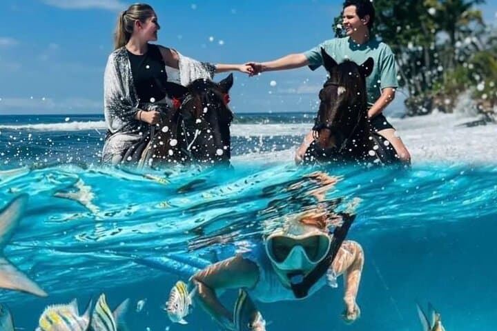Sunrise Horse Ride and Blue Lagoon Snorkel in East Bali photo 1