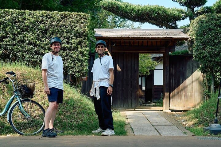 Samurai Cycling & Mushroom Farm BBQ Day Trip in Sakura, Japan
