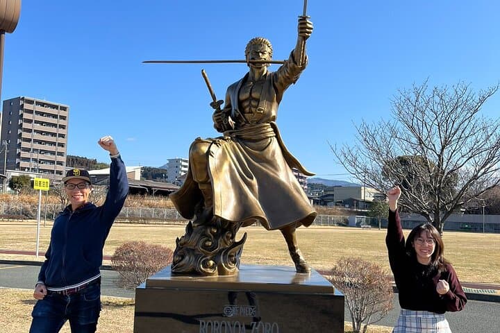 Kumamoto One Piece Statues Tour - Visit All 10 Life-Size Straw Hat Pirates photo 2