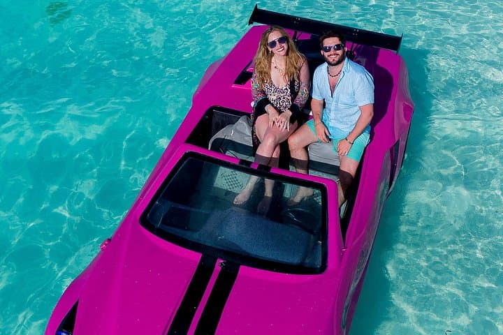 Zanzibar JetCar Experience: Kendwa Floating Sports Car with Drone Video photo 2