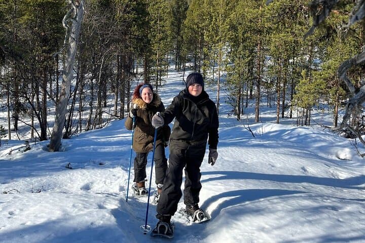 Snowshoe Lapland: Guided Winter Walk with a Local Biologist photo 5