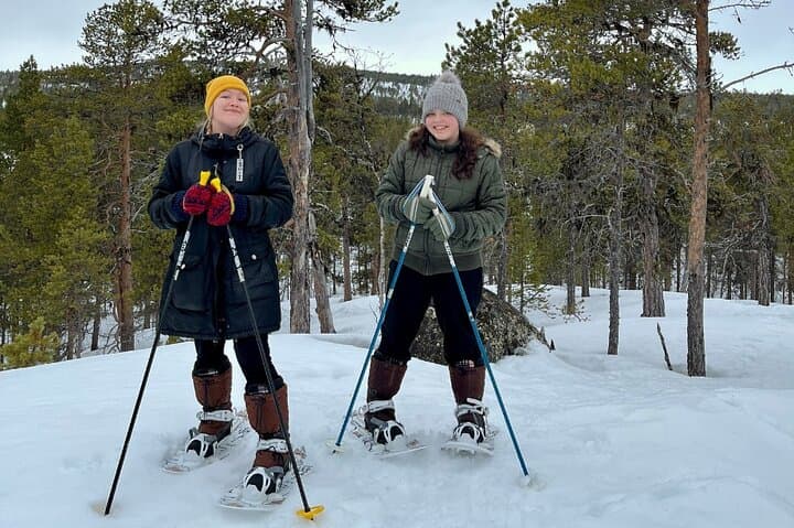 Snowshoe Lapland: Guided Winter Walk with a Local Biologist photo 6