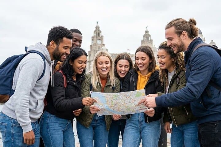 Lucky Liverpool Scavenger Hunt — Self-Guided Beatles & Waterfront Adventure