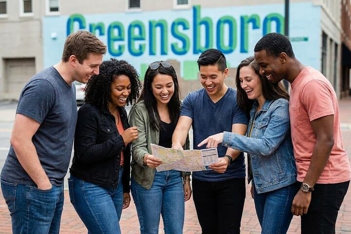 Greensboro Scavenger Hunt: Discover Downtown with Let’s Roam