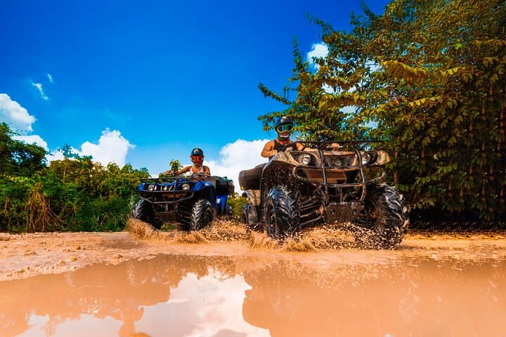 Cancun Combo: ATV Jungle Adventure & Glass Boat Cruise