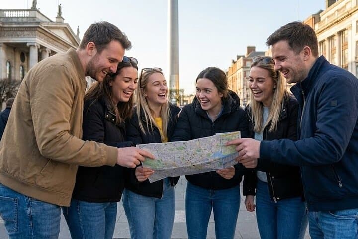 Dublin Self-Guided Scavenger Hunt — Interactive City Adventure with Let’s Roam