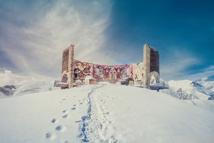 Tbilisi to Ananuri & Gudauri Winter Adventure — Day Trip to Kazbegi and Gergeti photo 2