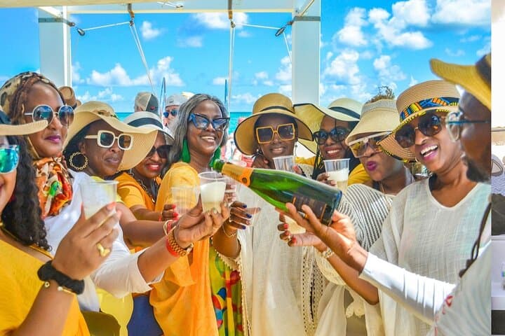 Punta Cana Party Boat Snorkel Cruise with Open Bar and Sandbar Stops photo 2