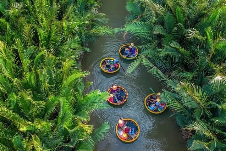 Coconut Basket Boat Ride & Vietnamese Coffee Workshop in Hoi An — Half-Day Tour