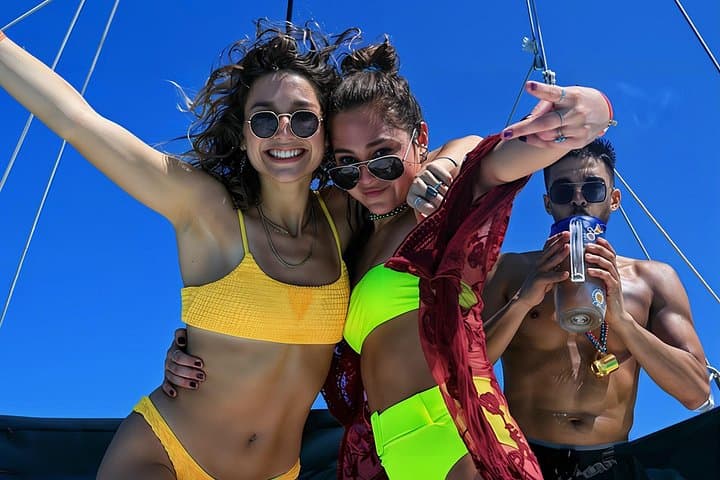 Isla Mujeres Catamaran Cruise: Snorkel, Open Bar & Sunset from Puerto Morelos photo 1