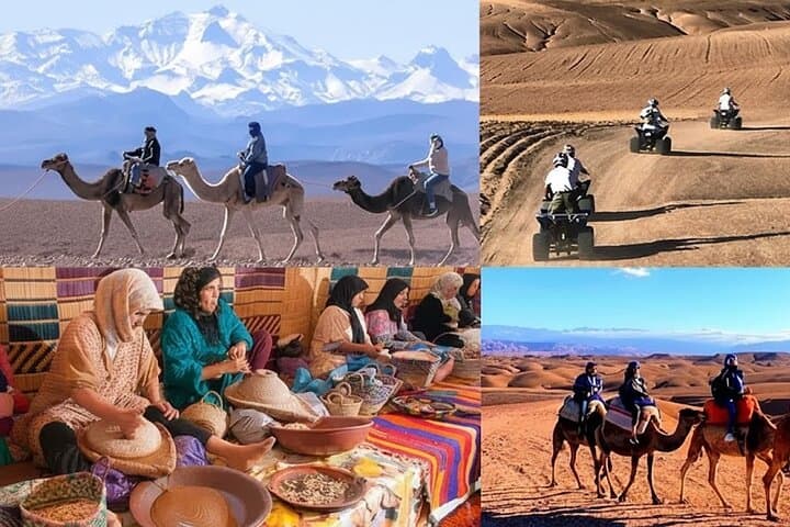 Agafay Desert Experience from Marrakech: Camel Rides, Quad Biking & Desert Dinner