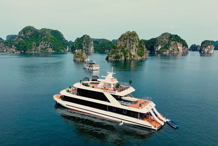 Lan Ha Bay Sunset Cruise from Cat Ba — Luxury Boat, Kayaking & Jacuzzi