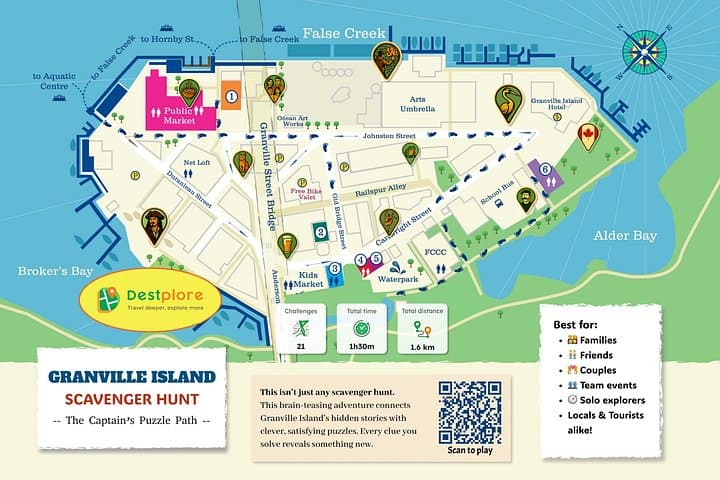 Granville Island Captain’s Puzzle Path: Self-Guided Urban Puzzle Walk in Vancouver photo 4