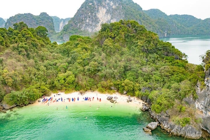 Off-Beat Bai Tu Long Bay: 2-Day Overnight Cruise through Quiet Karst Islands photo 2