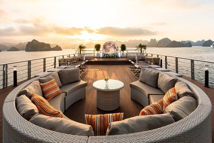 6-Hour Luxury Ha Long Bay Cruise — Caves, Kayaking & Ti Top Island photo 6