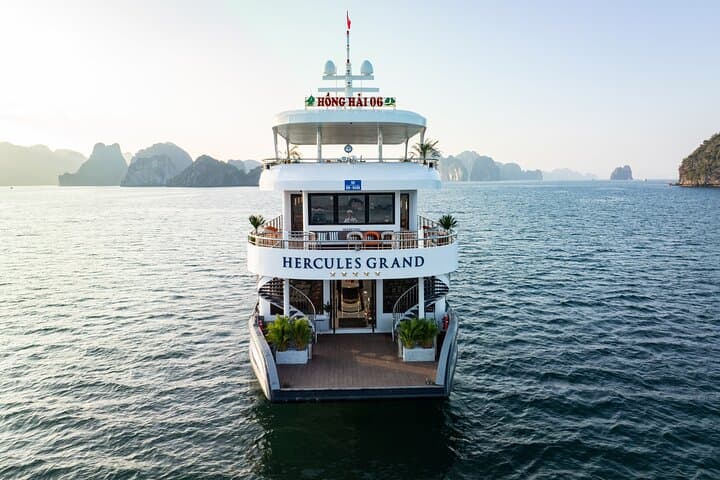 Ha Long Bay Luxury Hercules Grand Cruise — Day Trip from Hanoi with Kayaking & Buffet photo 6