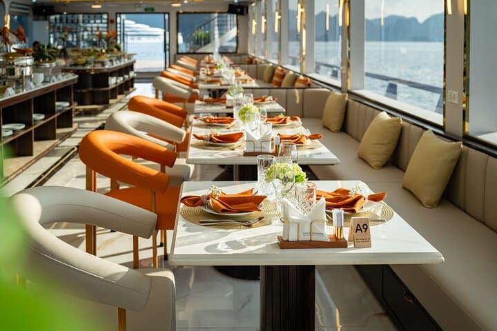 Ha Long Bay Luxury Hercules Grand Cruise — Day Trip from Hanoi with Kayaking & Buffet photo 5
