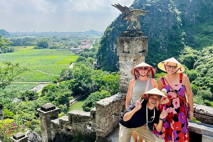 Hoa Lu, Trang An & Mua Caves Day Trip from Hanoi — Boat Ride, Ancient Capital & Panoramic View photo 5