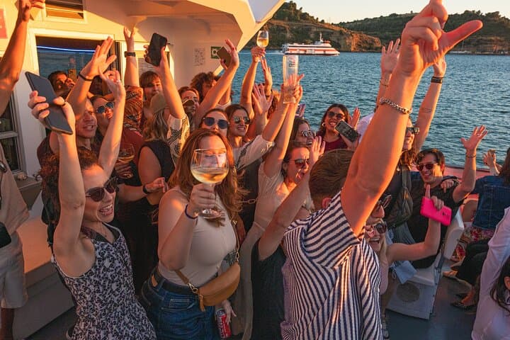 Lisbon FLOAT Boat Party: Sunset DJ Cruise on the Tejo River