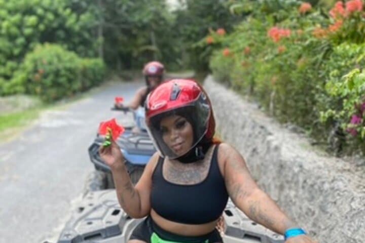Ocho Rios Blue Hole, Secret Beach & Dunn's River Falls: Full-Day ATV and Waterfall Adventure photo 2