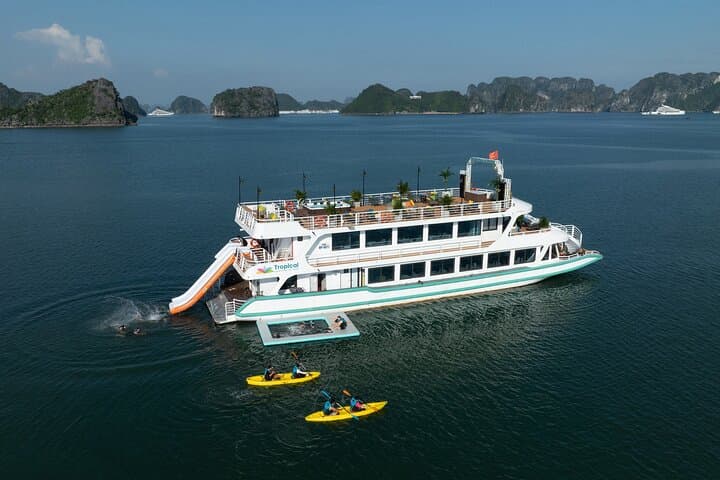 Half-Day Lan Ha Bay Cruise: Kayaking, Caves & Swimming from Tuan Chau
