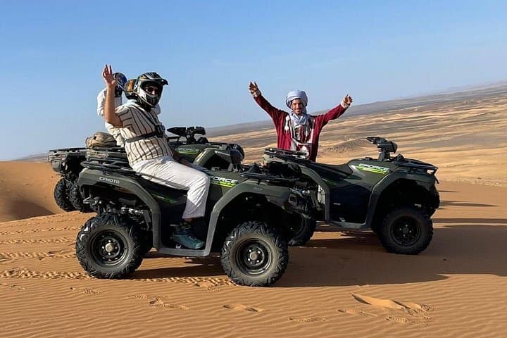 Merzouga Quad Tour: 1-Hour ATV Adventure in the Erg Chebbi Dunes photo 1