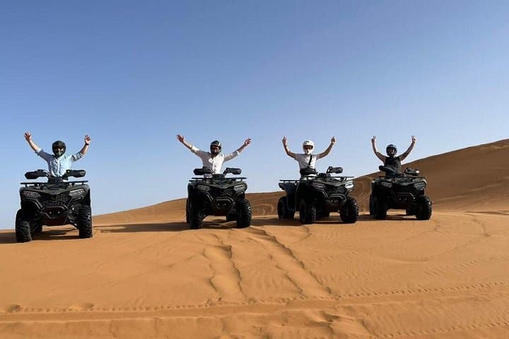 Merzouga Quad Tour: 1-Hour ATV Adventure in the Erg Chebbi Dunes photo 2