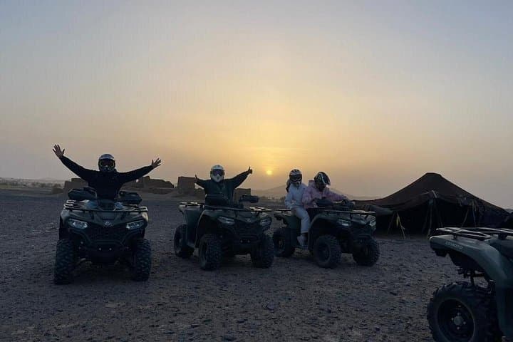 Merzouga Quad Tour: 1-Hour ATV Adventure in the Erg Chebbi Dunes photo 3