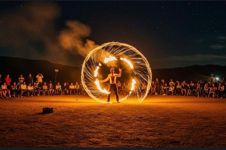 Agafay Desert Sunset Camel Ride and Dinner Show from Marrakech photo 2