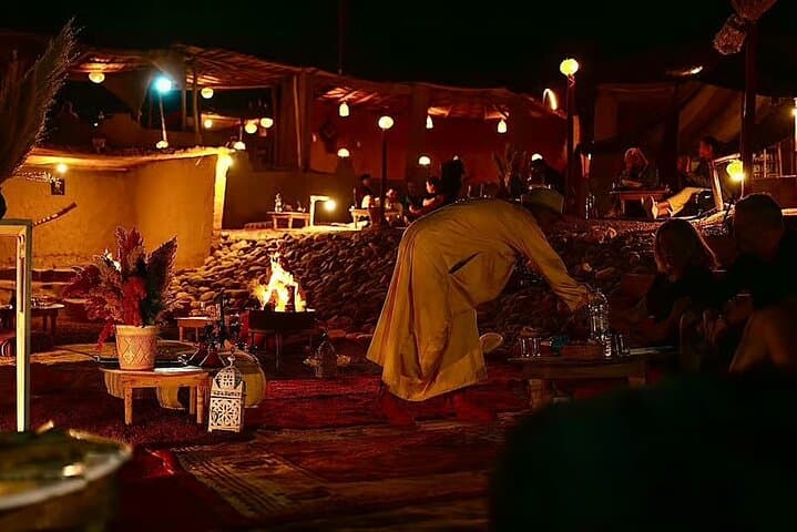 Agafay Desert Sunset Camel Ride and Dinner Show from Marrakech photo 4
