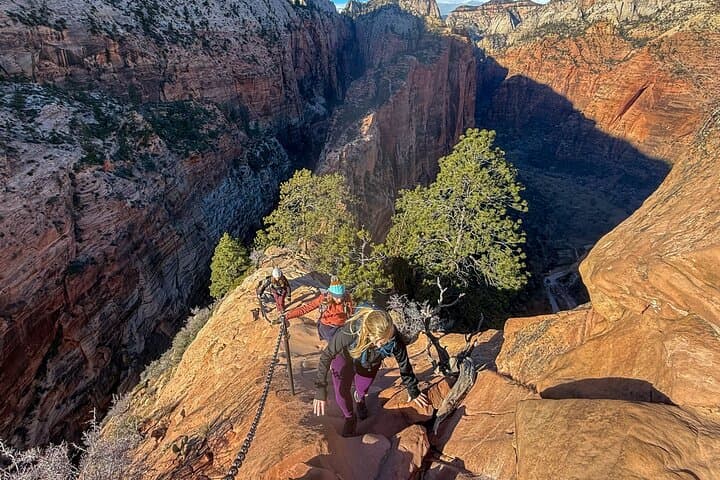 Conquering Angels Landing: Small-Group Hike with Permits in Zion National Park photo 2