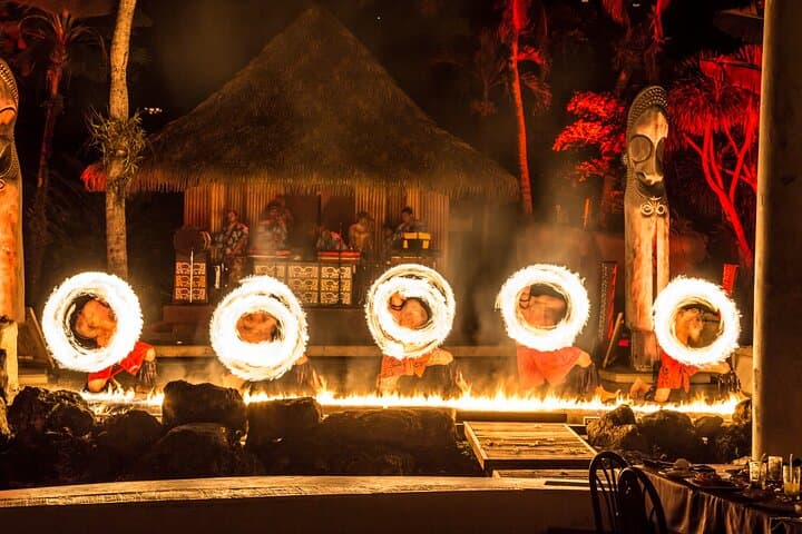 Fish Eye Island Cultural Dinner & Show Buffet — Guam Hula, Warrior Chants & Fire Dance