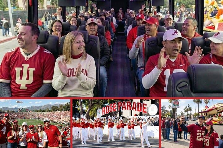 Stress-Free Roundtrip Shuttle to Pasadena: Rose Parade & Rose Bowl Pickup from LA