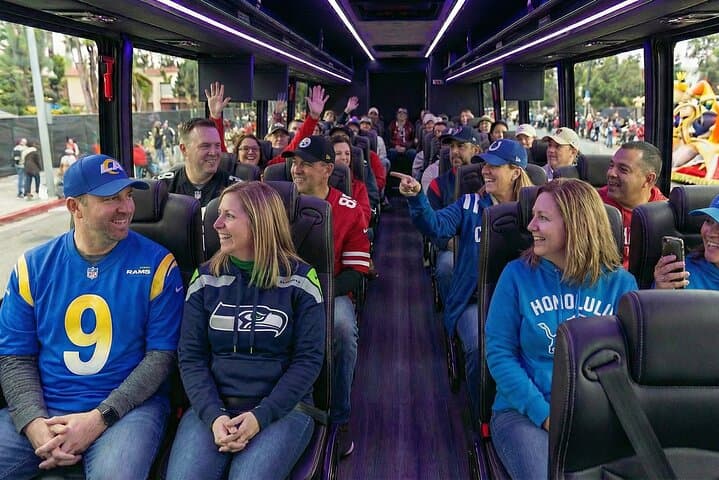 Game-Day Shuttle to SoFi Stadium — Round-Trip Transfer from Los Angeles Hotels