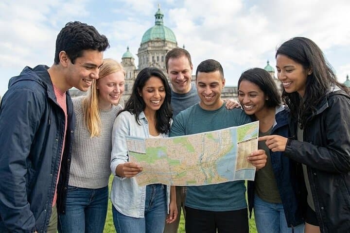Victoria Scavenger Hunt: Sea, Squares & Spirits Downtown Adventure