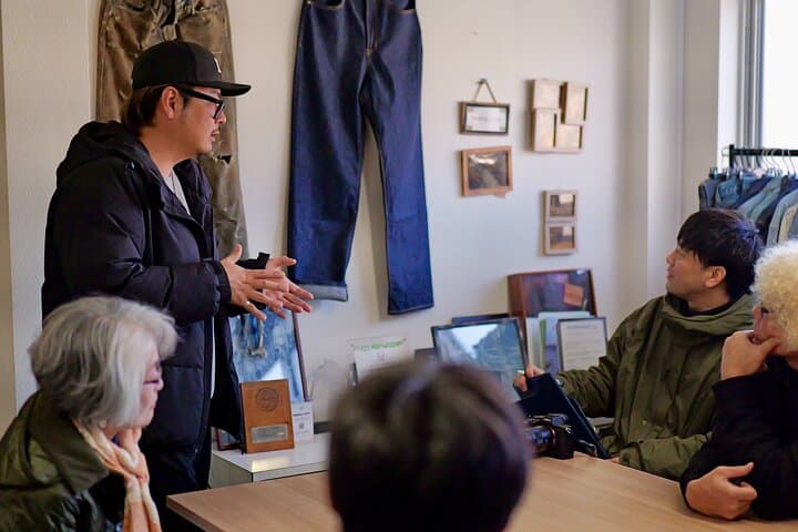 Kojima Denim Factory Tour & Hands-On Tote Workshop in Kurashiki photo 3