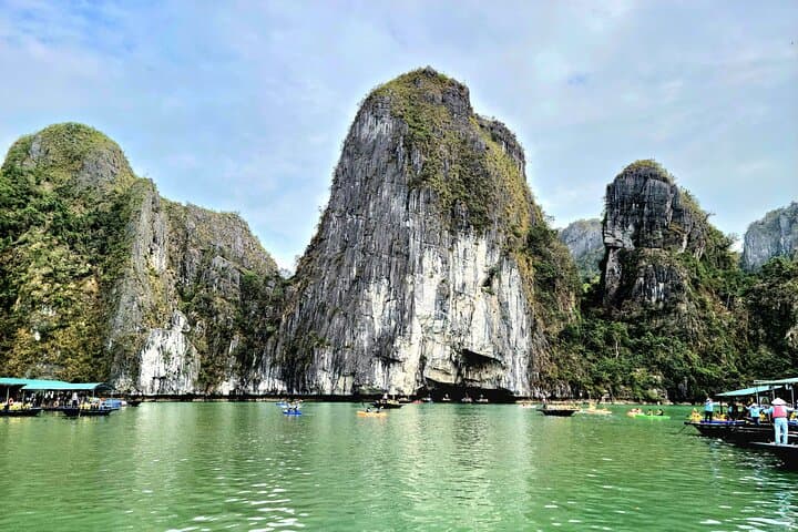 Half-Day Halong Bay Shore Excursion — Caves, Kayaks & Ti Top Beach photo 3