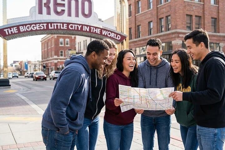 Reno Self-Guided Scavenger Hunt with Lets Roam App