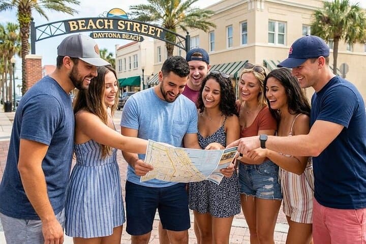Daytona Beach Epic History Scavenger Hunt — App-Led City Adventure