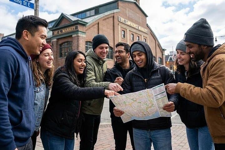 Old Toronto Scavenger Hunt: Self-Guided Let’s Roam Tour of City Hall & St. Lawrence Market