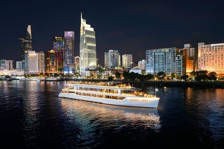 Elite of Saigon Dinner Cruise: Evening Buffet, Live Band & River Views photo 5
