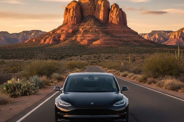 Private Tesla Airport Transfer: Stress-Free Ride from Phoenix Sky Harbor to Your Hotel photo 2