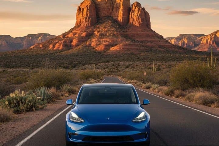 Private Tesla Airport Transfer: Stress-Free Ride from Phoenix Sky Harbor to Your Hotel photo 3