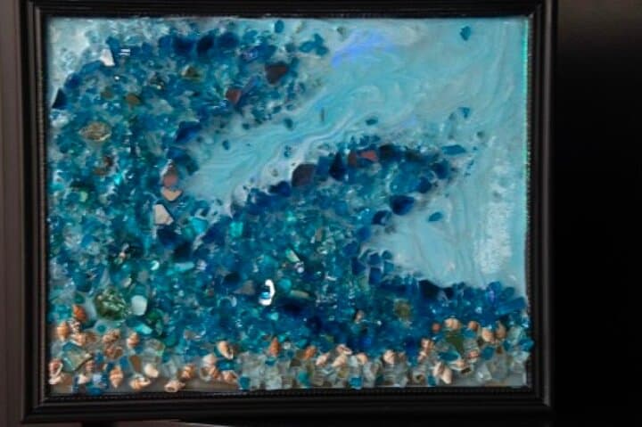 Create a Mosaic Resin Frame: Fort Lauderdale Studio Workshop